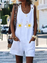 Load image into Gallery viewer, Women's Fashion Printed Sleeveless Loose Casual Jumpsuit