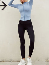 Load image into Gallery viewer, Long Sleeve Sports Quick-drying Jacket Yoga Running Fitness Top