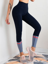 Load image into Gallery viewer, Sports High-rise Contrast Color Tight Quick-drying Yoga Pants