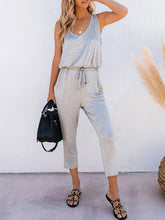 Load image into Gallery viewer, Women's Casual Tank Top Lace-up Long Jumpsuit