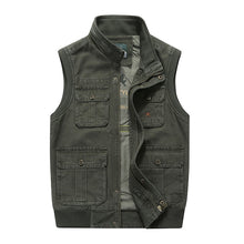 Load image into Gallery viewer, Autumn Multi-Pocket Plus Fat Double-Sided Casual Men&#39;S Vest