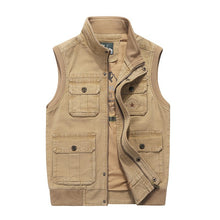 Load image into Gallery viewer, Autumn Multi-Pocket Plus Fat Double-Sided Casual Men&#39;S Vest