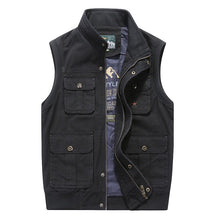 Load image into Gallery viewer, Autumn Multi-Pocket Plus Fat Double-Sided Casual Men&#39;S Vest