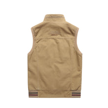 Load image into Gallery viewer, Men&#39;S Casual Cotton Waistcoat Double-Sided Multi-Pocket Vest