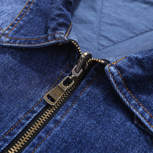 Load image into Gallery viewer, Men&#39;S Casual Denim Zipper Cotton Vest