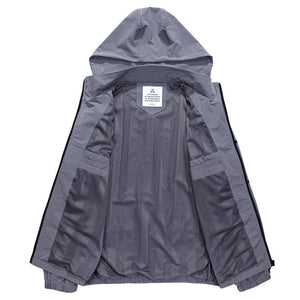 Men'S Outdoor Quick-Drying Hooded Casual Sports Loose Coat