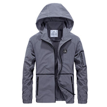 Load image into Gallery viewer, Men&#39;S Outdoor Quick-Drying Hooded Casual Sports Loose Coat