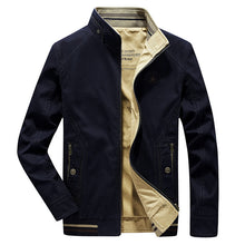 Load image into Gallery viewer, Men&#39;S Casual Plus Size Stand-Up Collar Double-Sided Jacket