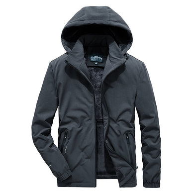 Men'S Casual Outdoor Hooded Stretch Jacket