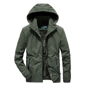 Men'S Casual Outdoor Hooded Stretch Jacket