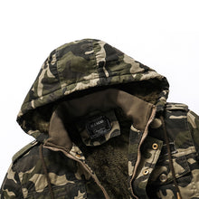 Load image into Gallery viewer, Men&#39;S Camouflage Printed Cotton Long Sleeve Fashion Hooded Jacket