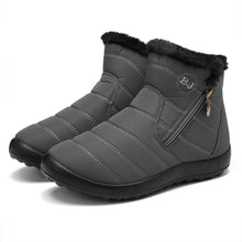 Load image into Gallery viewer, Women&#39;S Warm Zipper Mid-Tube Waterproof Snow Boots