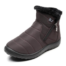 Load image into Gallery viewer, Women&#39;S Warm Zipper Mid-Tube Waterproof Snow Boots