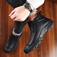 Load image into Gallery viewer, Plush Thickening Men&#39;S Warm Casual Business Leather Shoes