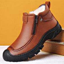 Load image into Gallery viewer, Plush Thickening Men&#39;S Warm Casual Business Leather Shoes