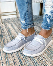 Load image into Gallery viewer, Ladies Canvas Lace-Up Slippers
