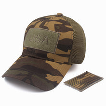 Load image into Gallery viewer, Camouflage Sunshade Casual Cap