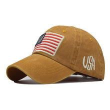 Load image into Gallery viewer, Washed Old Letters Baseball Cap