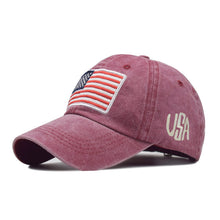 Load image into Gallery viewer, Washed Old Letters Baseball Cap