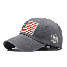 Load image into Gallery viewer, Washed Old Letters Baseball Cap