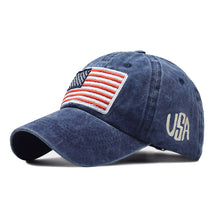 Load image into Gallery viewer, Washed Old Letters Baseball Cap