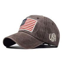 Load image into Gallery viewer, Washed Old Letters Baseball Cap