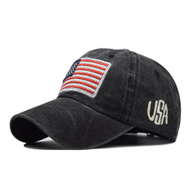 Load image into Gallery viewer, Washed Old Letters Baseball Cap