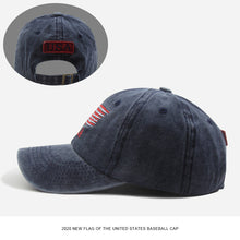 Load image into Gallery viewer, Personalized Fashion And Popular Washed Old Flag Baseball Cap