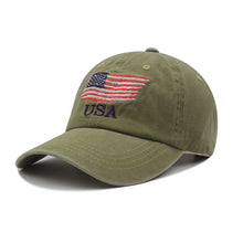 Load image into Gallery viewer, Personalized Fashion And Popular Washed Old Flag Baseball Cap