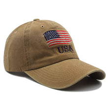 Load image into Gallery viewer, Personalized Fashion And Popular Washed Old Flag Baseball Cap