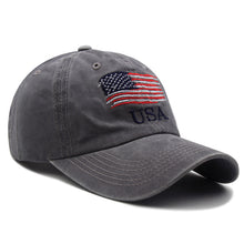 Load image into Gallery viewer, Personalized Fashion And Popular Washed Old Flag Baseball Cap