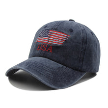 Load image into Gallery viewer, Personalized Fashion And Popular Washed Old Flag Baseball Cap