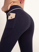 Load image into Gallery viewer, Pocket High Waist Stretch Tight Sports Fitness Pants