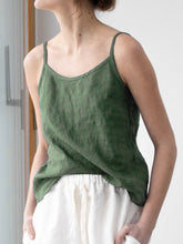 Load image into Gallery viewer, Women's Casual Loose Cotton Linen Camisole