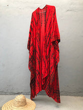 Load image into Gallery viewer, Women Irregular Print Beach Long Cardigan Cover-Up