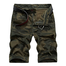 Load image into Gallery viewer, Cotton Summer Men&#39;S Casual Camouflage Five-Point Pants