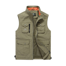 Load image into Gallery viewer, Men&#39;S Casual Outdoor Multi-Pocket Photography Fishing Vest