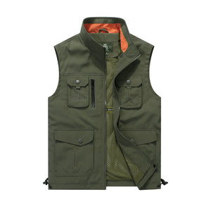 Men'S Casual Outdoor Multi-Pocket Photography Fishing Vest