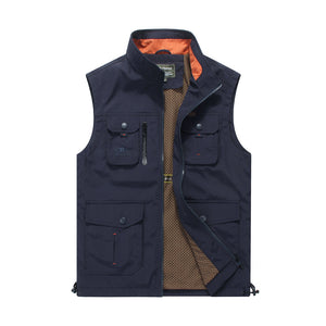 Men'S Casual Outdoor Multi-Pocket Photography Fishing Vest