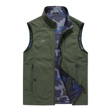 Load image into Gallery viewer, Men&#39;S Casual Double-Sided Outdoor Loose Camouflage Vest