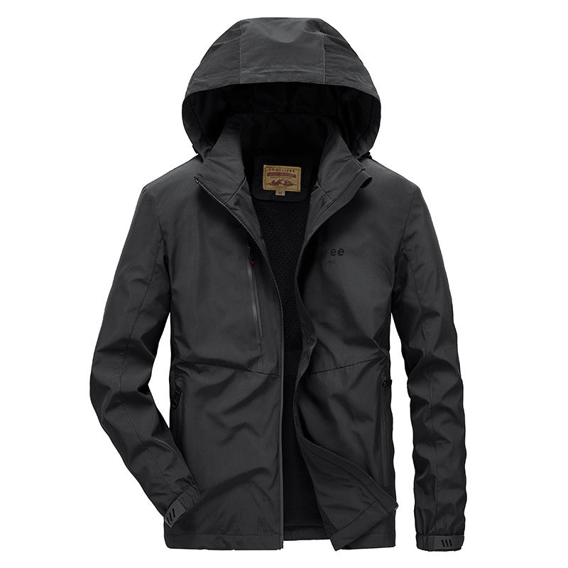 Male Youth Casual Outdoor Loose Jacket