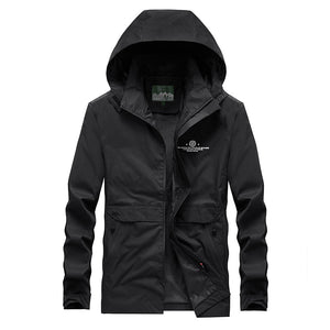 Men'S Daily Simple Casual Hooded Jacket