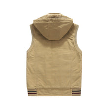 Load image into Gallery viewer, Winter Plus Velvet Warm Loose Hooded Vest