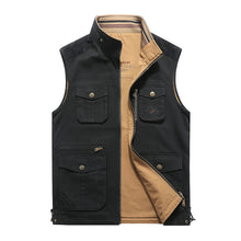 Load image into Gallery viewer, Fishing Cotton Waistcoat Men&#39;S Vest