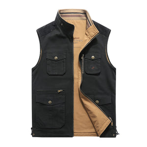 Fishing Cotton Waistcoat Men'S Vest