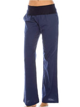 Load image into Gallery viewer, Hérmorcy Women Solid Color Loose Casual Wide-leg Pants Trousers