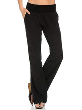 Load image into Gallery viewer, Hérmorcy Women Solid Color Loose Casual Wide-leg Pants Trousers