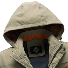 Load image into Gallery viewer, Men&#39;S Hooded Casual Youth Loose Stand Collar Jacket