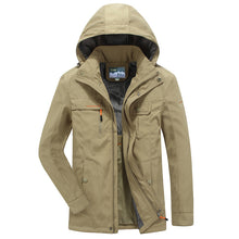 Load image into Gallery viewer, Men&#39;S Loose Hooded Outdoor Thin Work Jacket