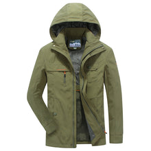 Load image into Gallery viewer, Men&#39;S Loose Hooded Outdoor Thin Work Jacket